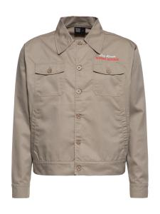 King Kerosin Межсезонная куртка 'Motor Garage' в цвете Sand
