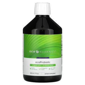 Добавка Econugenics EcoProbiotic Organic Pre + Probiotic Elixir Natural Berry