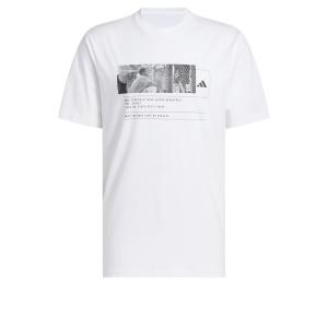 Футболка Performance ADIDAS PERFORMANCE Basketball Graphic, белый