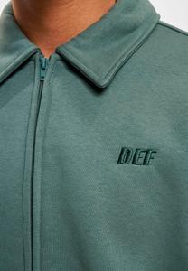 Толстовка на молнии DEF, зеленый