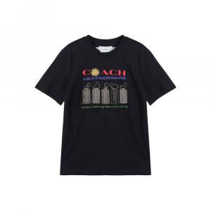 COACH Футболка Regular SS25 Women's Black