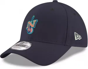 Темно-синяя шляпа-тонк New Era Adult Nashville Sounds Honky Tonk 39Thirty Stretch Fit