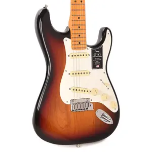 Fender American Ultra Luxe Vintage '50s Stratocaster в раскраске 3-Color Sunburst (Серийный номер US25004578)