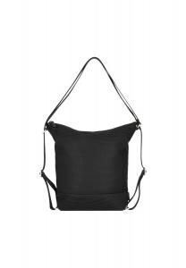 Сетчатая сумка на плечо с возможностью трехстороннего перемещения, отделение для ноутбука 41,5 см JOST, черный