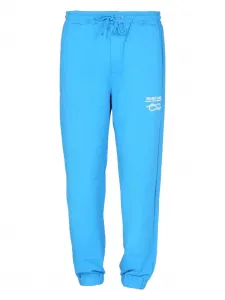 Спортивные брюки с кулиской Helmut Lang, синий