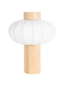 Настольные лампы ABENS коричнево-белого цвета - (Ш) 27 x (В) 35 x (Д) 27 см