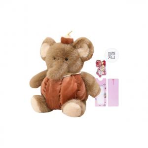 Плюшевая кукла Gua Ruyi Gua Bear Little Elephant Bunny Good Things Happen, высота 40 см AOLETU