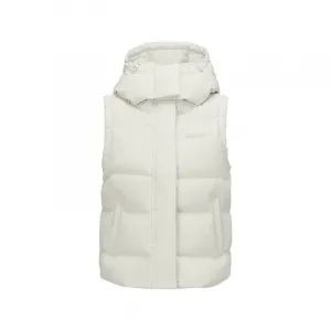 Skechers Женская пуховая жилетка, Marshmallow White-0074