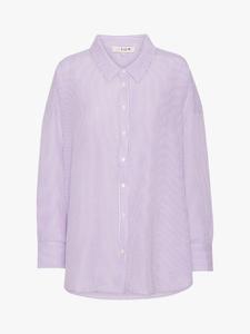 Рубашка Sonja в полоску A-VIEW, Purple/White