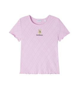 Футболка из хлопка Thomas Bear Burberry Kids, Dawn