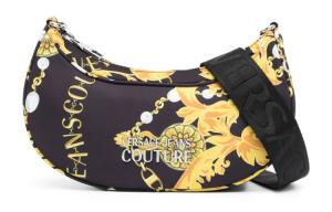 VERSACE JEANS COUTURE Полиамидная женская сумка через плечо кроссбоди черная
