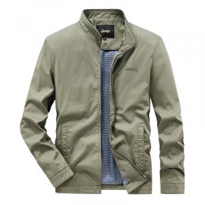 Куртка Unisex Stand Collar Moderate Others Jeep, хаки