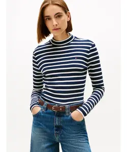 Полуводолазка Slim fit Tommy Hilfiger, синий