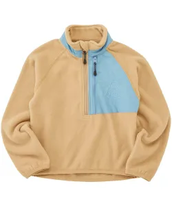 Флисовая куртка на молнии для детей, мальчиков и девочек, огнестойкая и подходит для холодной погоды Jj Camp, цвет Komugi