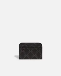 Маленький визитник в принте кенсингтон Lonbali, черный