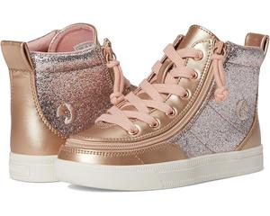 Кроссовки BILLY Footwear Kids Classic Lace High, цвет Rose Gold Unicorn
