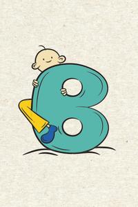 Personalised Lined Notebook / Journal / Diary B: Initial Monogram Letter “B” (Independently published)