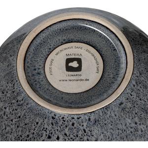 Набор мисок MATERA, 6 шт., керамика, Ø 15,3 см Leonardo, антрацит