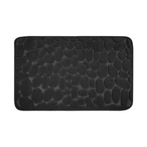 Коврик для ванной WohnDirect weiche Memoryschaum Badematte, черный