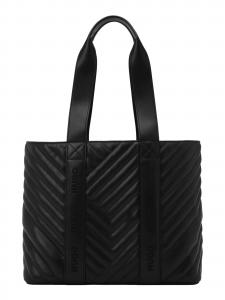 HUGO Шоппер 'Becky QL' в черном цвете