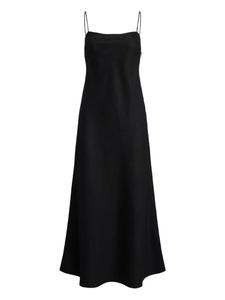 Платье-комбинация на тонких бретельках Polo Ralph Lauren, черный