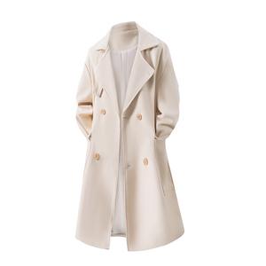 Пальто Unisex с воротником-стойкой VanCamel, бежевый