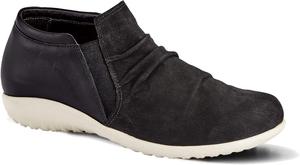 Ботинки Naot Terehu Slip-Ons, Black Velvet Nubuck/Black Raven Lthr