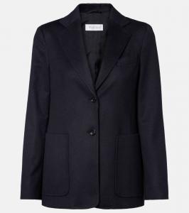 Блейзер Belluno из верблюжьей шерсти Max Mara, Blu Marino