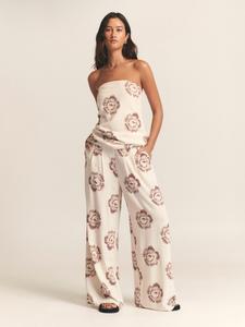 Широкие брюки St MRLO SEB, Mottled Beige