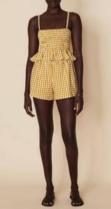 Шорты Reggie в клетку Mari FAITHFULL THE BRAND, цвет mari check print