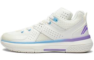 Баскетбольные кроссовки All City 5 для мужчин, среднего размера, белые/синие/фиолетовые Lining