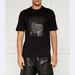 Футболка стандартного кроя Armani Exchange, черный