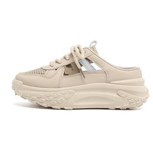 RENBEN Женские сандалии с закрытым носком, устойчивые к истиранию и запаху, цвета хаки