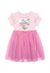 Платье MINOTI Dress, светло-розовый