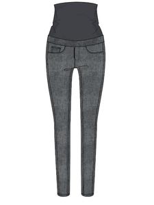 Noppies Джеггинсы Ella из серого денима