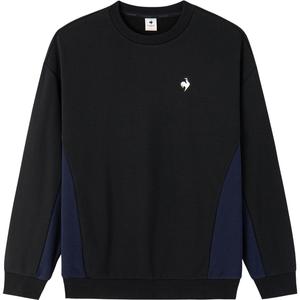 Свитшот унисекс с круглым вырезом Le Coq Sportif, черный