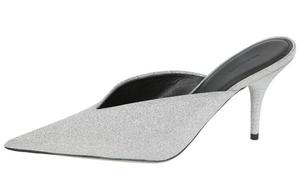 Шлепанцы женские Balenciaga, серый