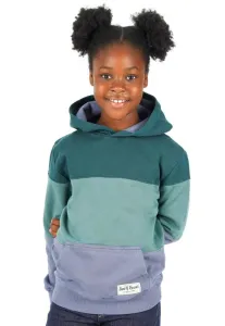 Толстовка с капюшоном в стиле 3c block Band Of Rascals, Racing Green/Dove Blue