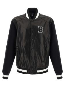 Бомбер "Varsity" BALMAIN, белый/черный