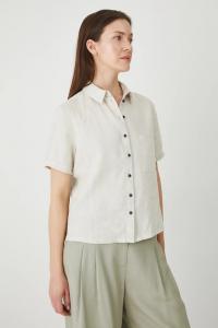 Льняная рубашка Medicine, бежевый