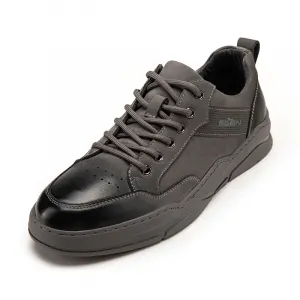 Мужские кроссовки для повседневной носки, средний верх Seven, цвет Brown Yellow