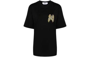 MSGM Футболка женская черная