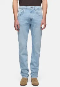 Джинсы прямого кроя 7 For All Mankind, Light Blue