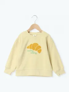 Толстовка с вышивкой «Круассан Сагура» Samansa Mos2 Lagom, цвет Yellow