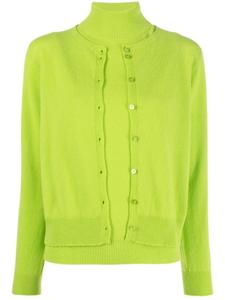 Комплект из топа и кардигана Vanisè, зеленый