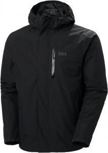 Helly-Hansen Juell 3-In-1 Shell And Insulator Jacket - мужская куртка, водонепроницаемая, дышащая, из переработанных материалов, с регулируемым капюшоном Helly Hansen, 990 Black