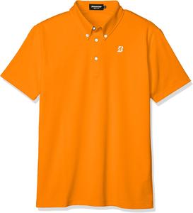 Мужская рубашка с коротким рукавом на пуговицах BRIDGESTONE 50G02A 50G02A, оранжевый
