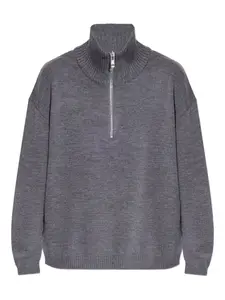 Свитер Oslo на молнии с воротником-воронкой Rethinkit Studios, серый