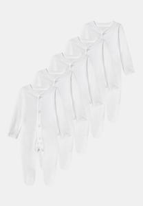 Комбинезон BABY 5 PACK UNISEX Marks & Spencer, цвет white
