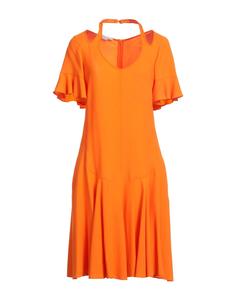 Платье миди Stella Mccartney, оранжевый